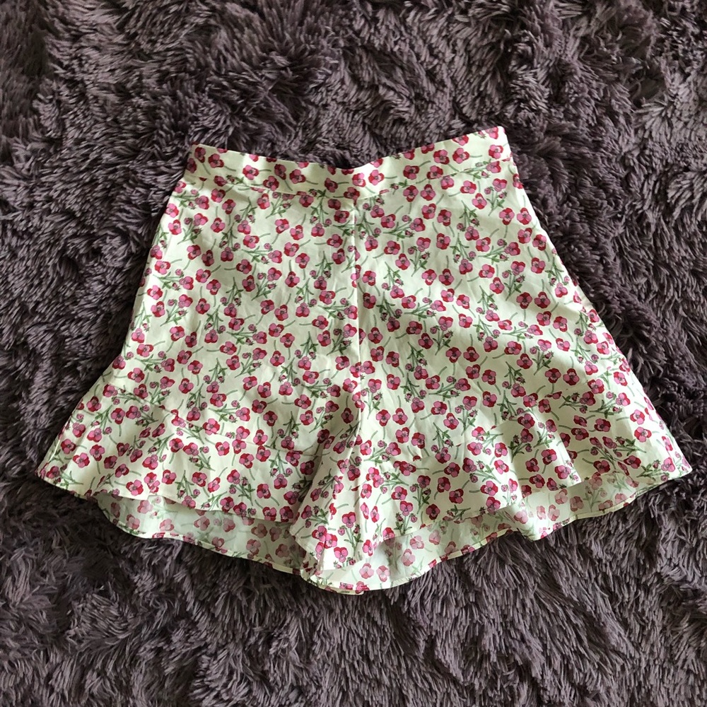Topshop floral short